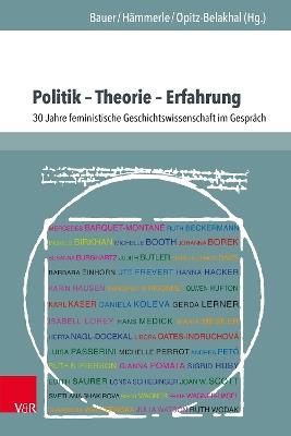 Politik – Theorie – Erfahrung: 30 Jahre feministische Geschichtswissenschaft im Gespräch - cover