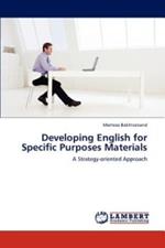 Developing English for Specific Purposes Materials