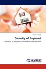 Security of Payment