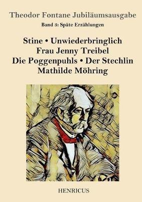 Späte Erzählungen: Stine / Unwiederbringlich / Frau Jenny Treibel / Die Poggenpuhls / Der Stechlin / Mathilde Möhring - Theodor Fontane - cover