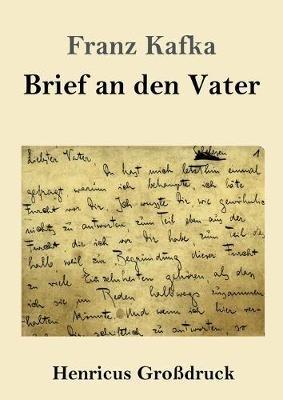 Brief an den Vater (Großdruck) - Franz Kafka - cover