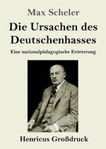 Die Ursachen des Deutschenhasses (Großdruck): Eine nationalpädagogische Erörterung