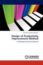 Design of Productivity Improvement Method