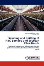 Spinning and Knitting of Flax, Bamboo and Soybean Fibre Blends