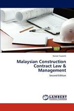 Malaysian Construction Contract Law & Management