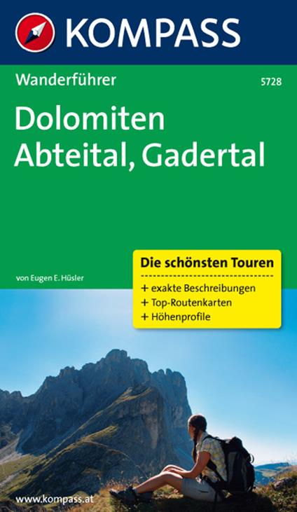 Guida escursionistica n. 5728. Dolomiten Abteital Gadertal - copertina