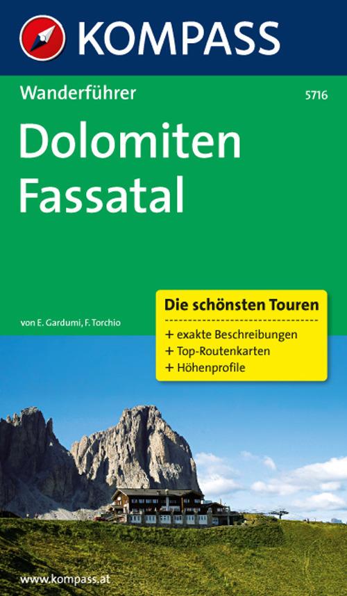 Guida escursionistica n. 5716. Dolomiten 3. Fassatal - Enzo Gardumi,Fabrizio Torchio - copertina
