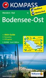 Carta escursionistica n. 1b. Bodensee Ost 1:50.000