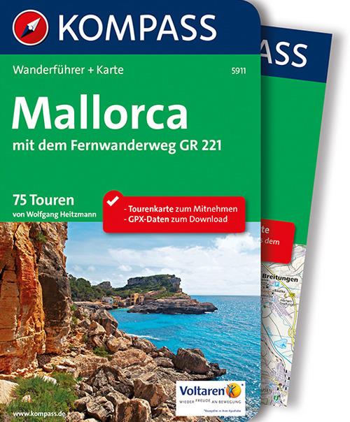 Guida escursionistica n. 5911. Mallorca. Con carta - Wolfgang Heitzmann - copertina