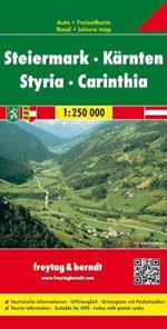 STIRIA CARINZIA 1:250.000 n.e. 2014
