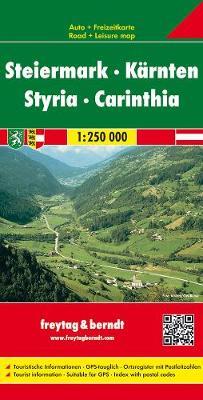 STIRIA CARINZIA 1:250.000 n.e. 2014 - copertina