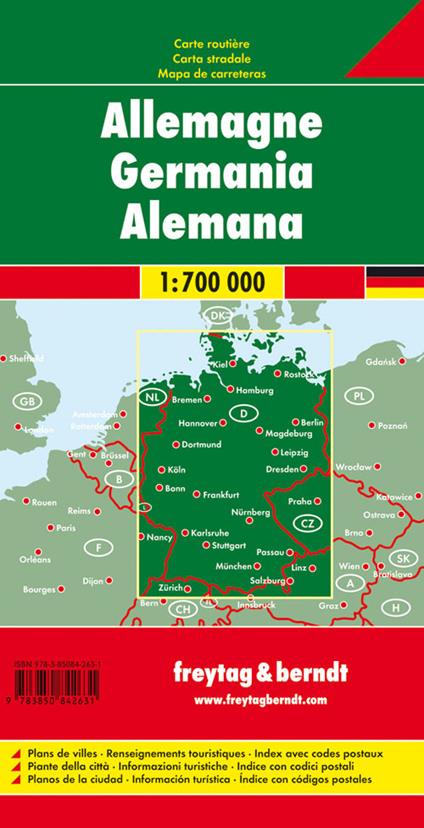 Germania 1:700.000 - copertina