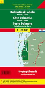 Costa dalmata 1:100.000