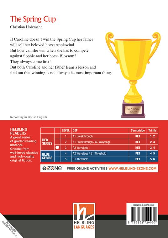 The spring cup. Livello 3 (A2). Con CD Audio - Christian Holzmann - 2