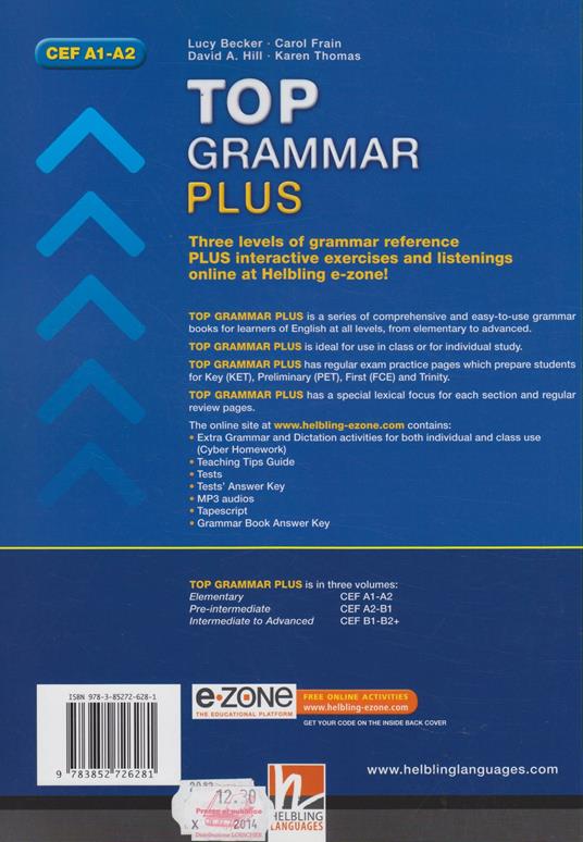 Top grammar plus. Elementary. Per le Scuole superiori. Con espansione online - Lucy Becker - 2