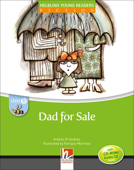  Dad for sale. Young readers. Con CD Audio: Level B - Pi Andreu Andres  - copertina