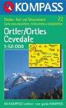 Carta escursionistica n. 72. Trentino, Veneto. Ortles, Cevedale 1:50.000. Adatto a GPS. DVD-ROM digital map