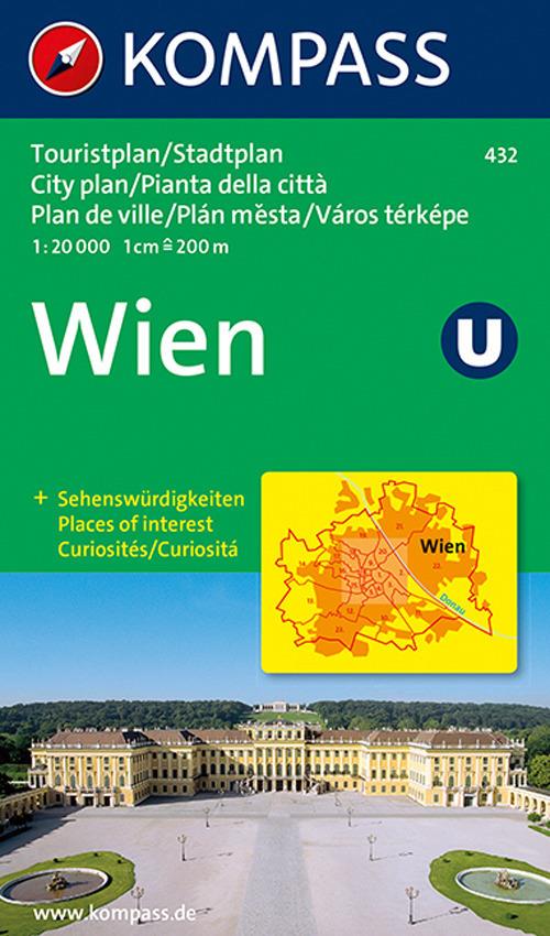 Pianta della città n. 432. Vienna 1:20.000 - copertina