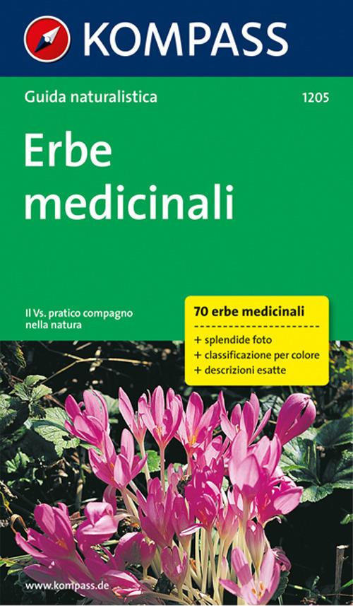 Guida naturalistica n. 1205. Erbe medicinali - copertina