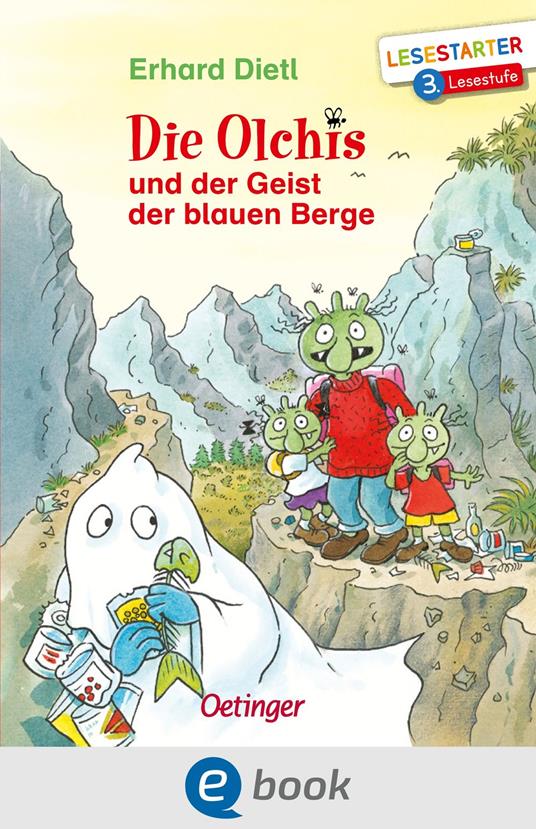 Die Olchis und der Geist der blauen Berge - Erhard Dietl - ebook