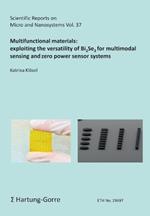 Multifunctional materials: exploiting the versatility of Bi2Se3 for multimodal sensing and zero power sensor systems