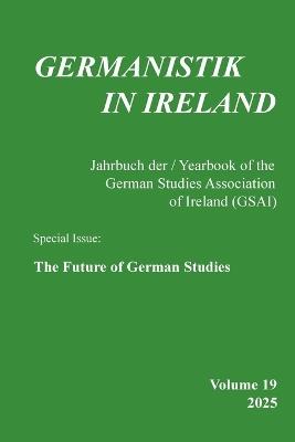 The Future of German Studies - cover