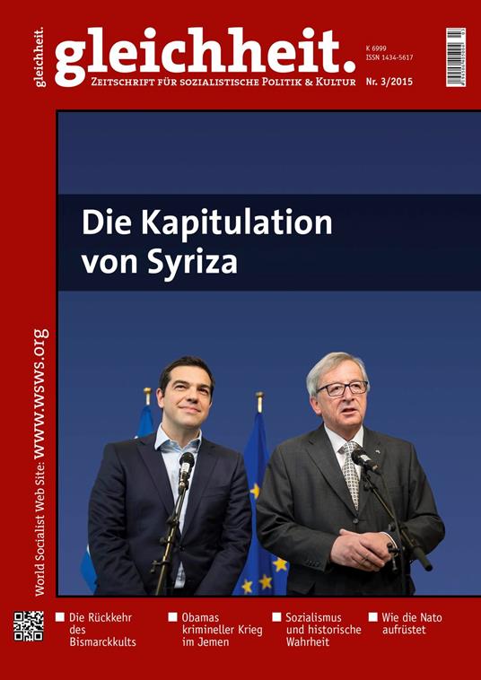 Die Kapitulation von Syriza
