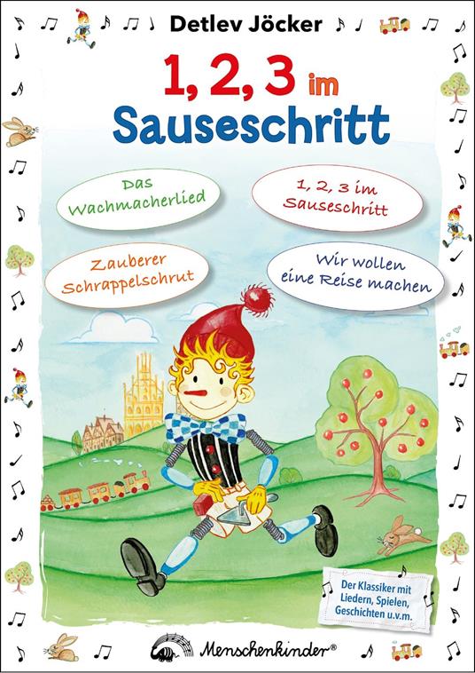 Detlev Jöcker: 1, 2, 3 im Sauseschritt - Detlev Jöcker - ebook
