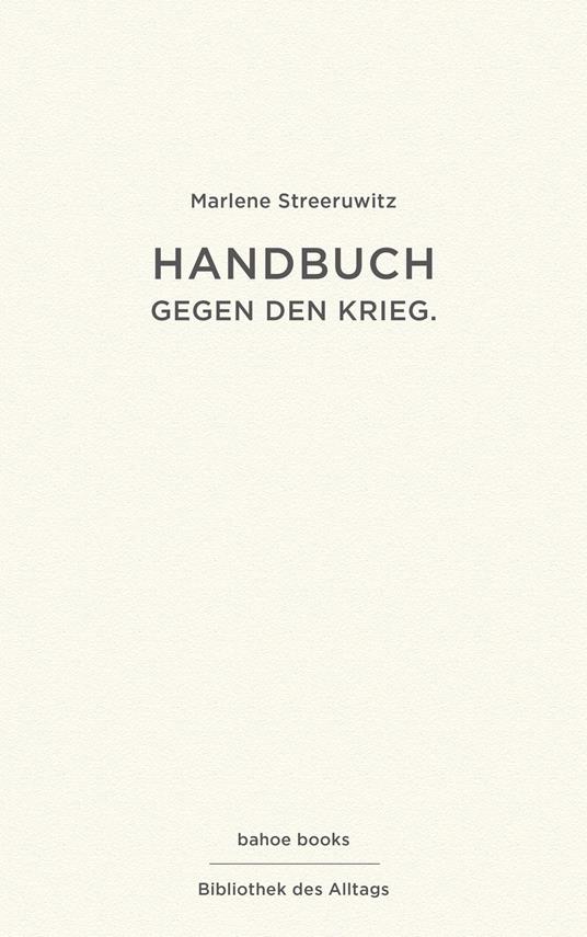 Handbuch gegen den Krieg