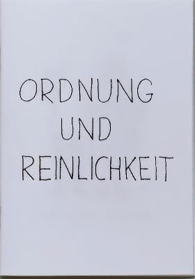Ordnung und Reinlichkeit - cover