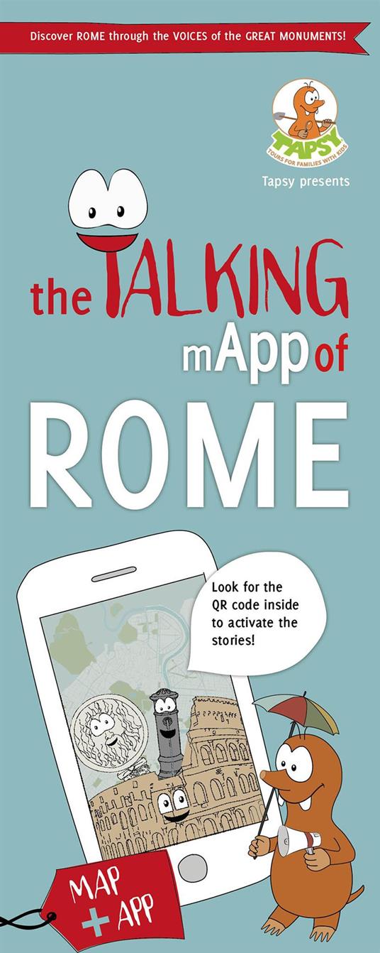 The talking mApp of Rome. Con Contenuto digitale per download e accesso on line - Paola De Paolis - copertina