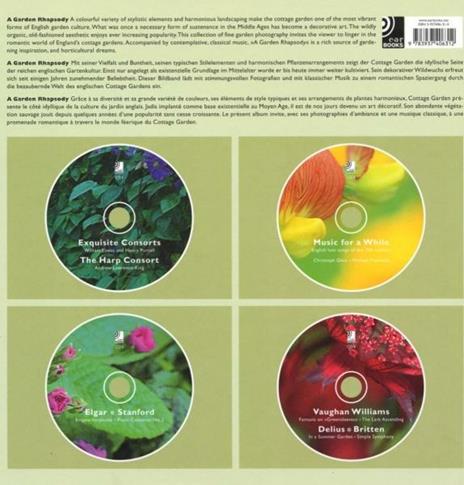 Garden rhapsody. Enchanted english cottage gardens and floral melodies. Con 4 CD Audio - Andrew Lawson - 2