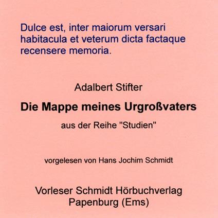 Die Mappe meines Urgroßvaters