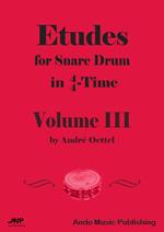 Etudes for Snare Drum in 4/4-Time - Volume 3