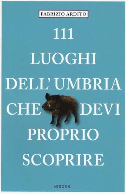 111 luoghi dell'Umbria che devi proprio scoprire - Fabrizio Ardito - copertina