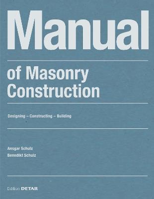 Manual of Masonry Construction - cover