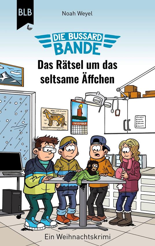 Die Bussard-Bande - Das Rätsel um das seltsame Äffchen - Bibellesebund,Raphael Bräsecke,Mareike Schaaf,Noah Weyel - ebook