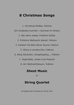 8 Christmas Songs (String Quartet)