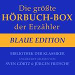 Die größte Hörbuch-Box der Erzähler: Blaue Edition