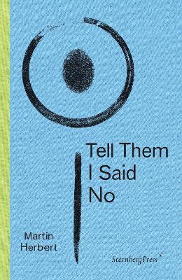 Tell Them I Said No - Martin Herbert - cover