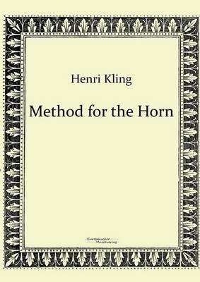 Method for the Horn - Henri Kling - cover