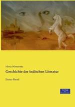 Geschichte der indischen Literatur: Erster Band