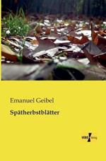 Spätherbstblätter