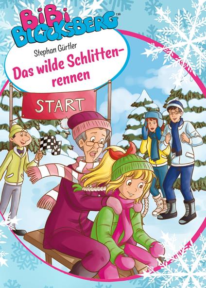 Bibi Blocksberg: Das wilde Schlittenrennen - Stephan Gürtler - ebook