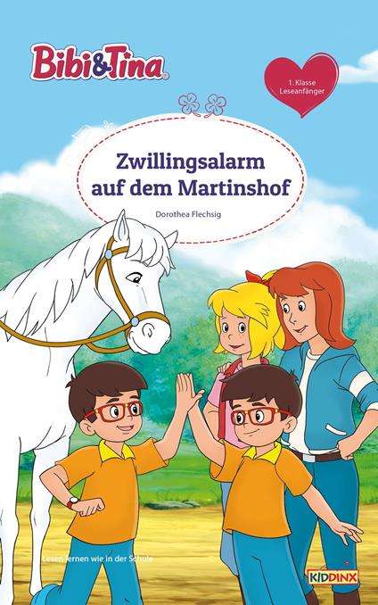 Bibi & Tina - Zwillingsalarm auf dem Martinshof - Dorothea Flechsig - ebook