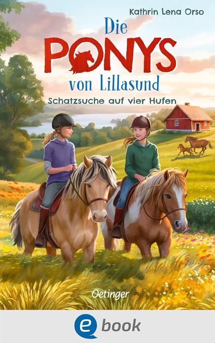 Die Ponys von Lillasund 2. Schatzsuche auf vier Hufen - Kathrin Lena Orso,Tobias Goldschalt - ebook