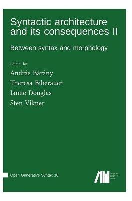 Syntactic architecture and its consequences II - cover