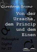 Von der Ursache, dem Princip und dem Einen