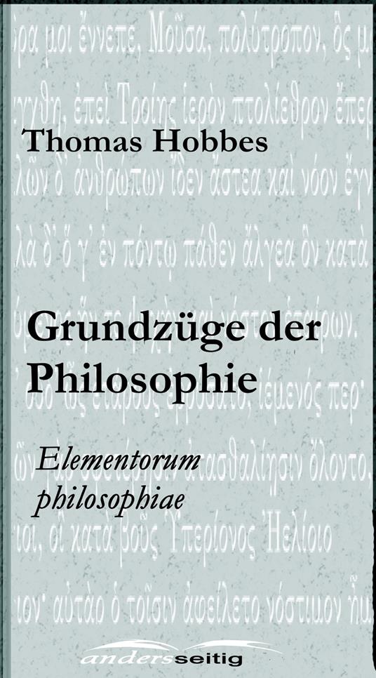 Grundzüge der Philosophie