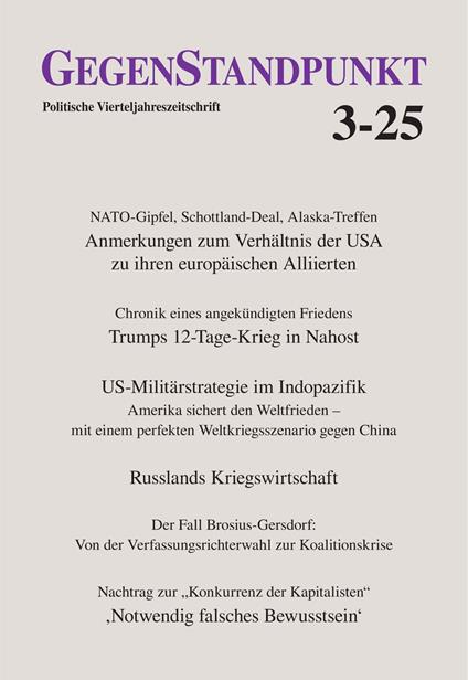 GegenStandpunkt 3-25